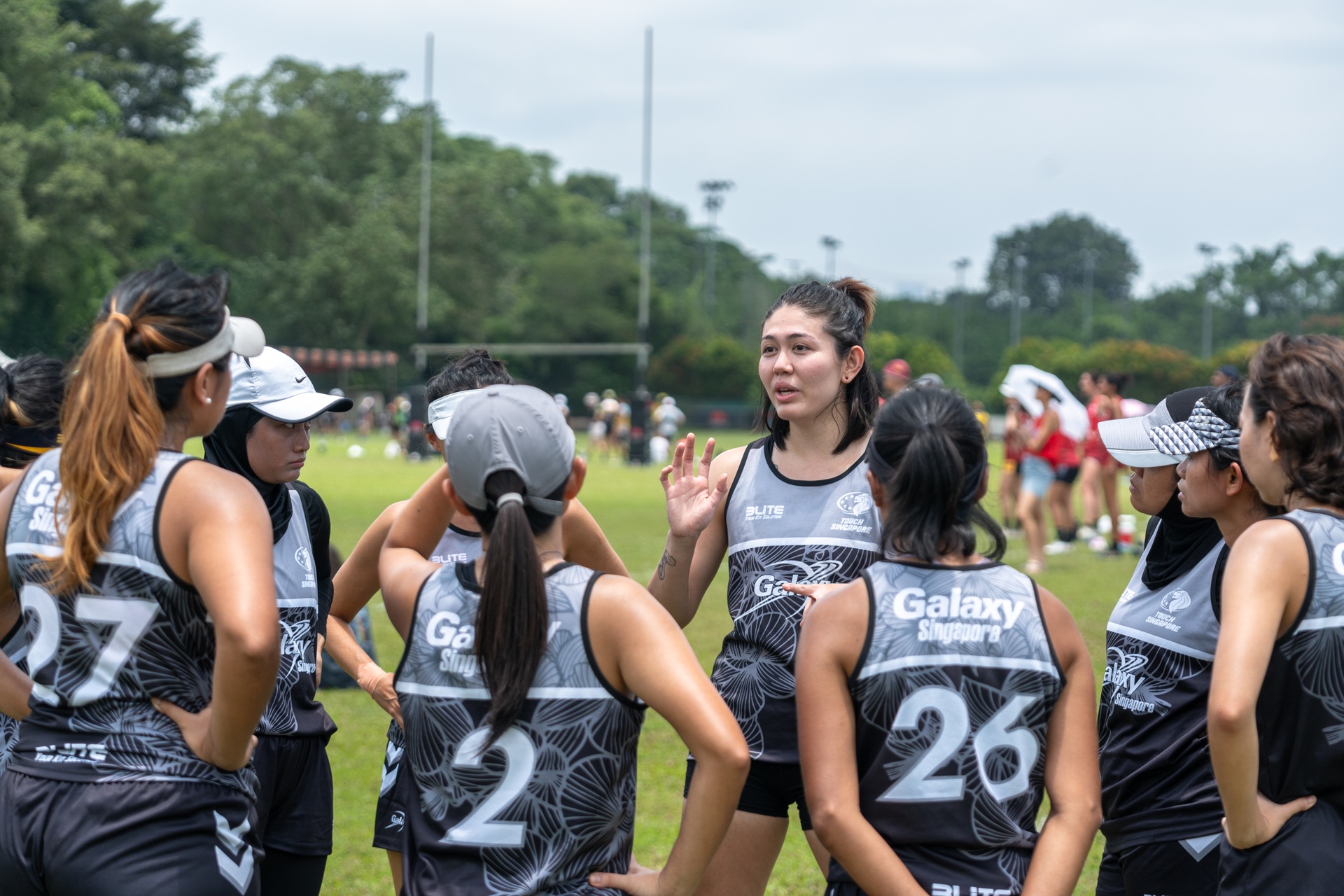 Touch rugby photograph 1